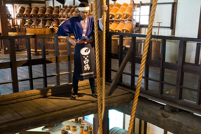 Exploring Nada Sake Breweries Kobe Private Tour with Government-Licensed Guide - Kobe Shushinkan: the Fukuju brewery