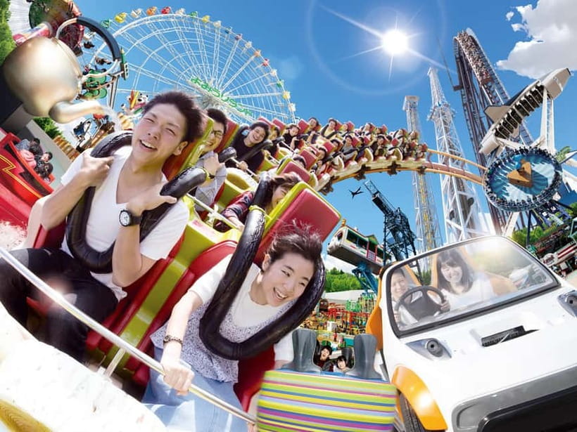 (For overseas) Tokyo: Amusement Park YOMIURILAND Ticket - Arriving at the Yomiuriland Entrance