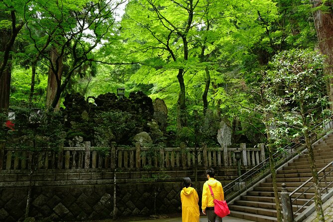 Forest Bathing in Temple and Enjoy onsen with healing power - Riding the Train and Bus to Daiyuzan