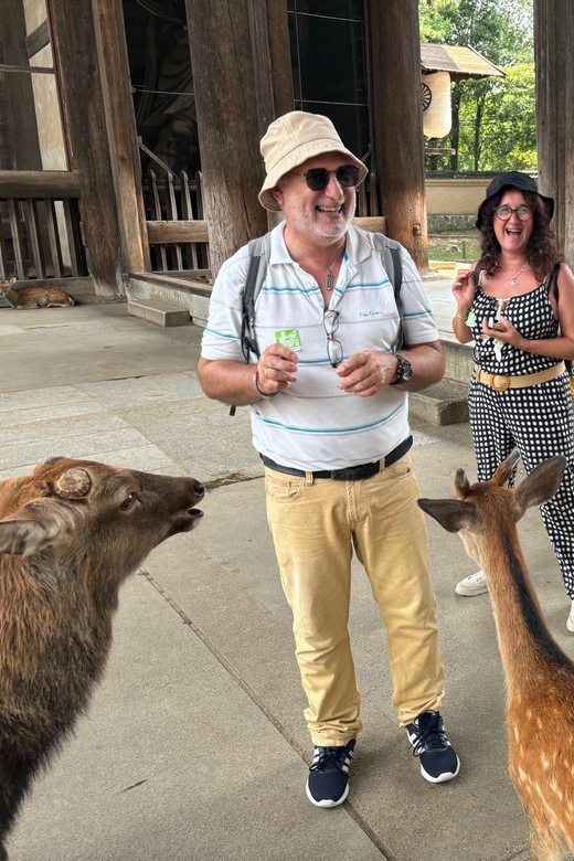 From Kyoto: Nara Guided Morning Tour - Kasuga Taisha and its lantern-lined approach