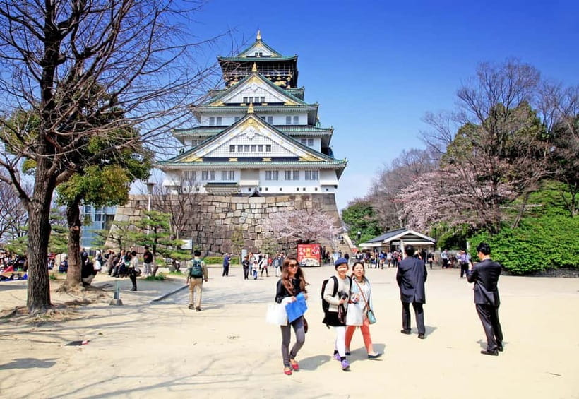 From Kyoto: Nara, Osaka & Kobe Day Trip – 3 Cities in 1 Day - Osaka Castle: a short stop with strong photo value