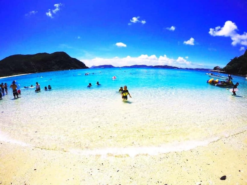 From Naha: Tokashiki Island Day Trip by Boat - Lunch, showers, rentals, and beach comfort