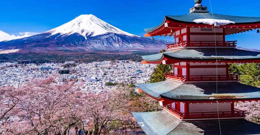 From Tokyo: Fuji Mountain Area - FujiQ - Lake Kawaguchiko - Chureito Pagoda - Key points to know before booking