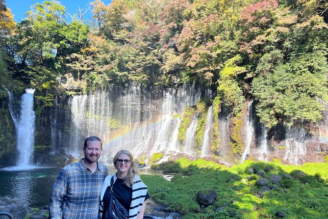 Fuji Highlights Group Car Tour by Shimizu Port with Local Guide - Shiraito Falls: the most dependable scenic stop