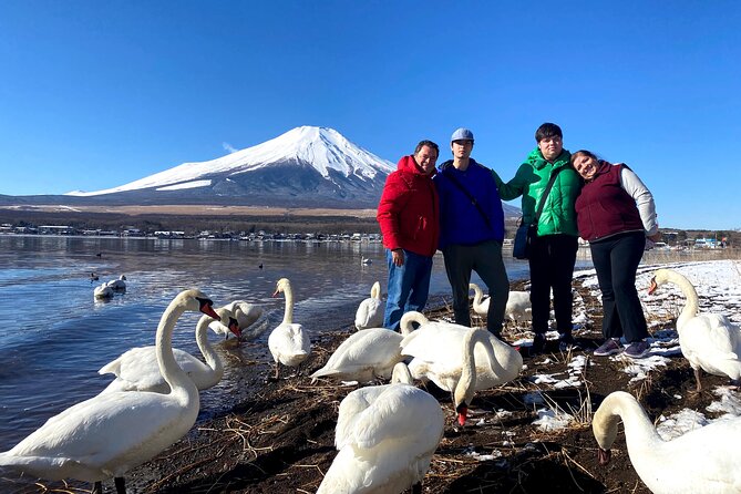 Full Day Tour to Mount Fuji in Spanish - Motosuko and Saiko, two very different lakes