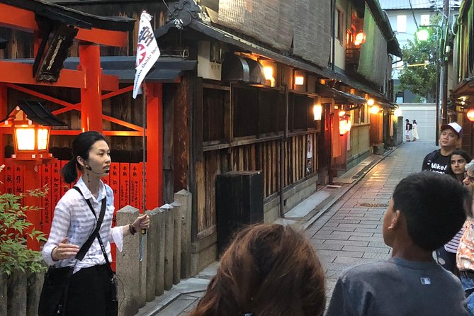 Gion Walking Tour by Night - Walking beside Shirakawa