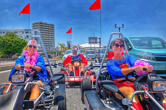 Gorilla Kart Naha – 90 min of Street Fun! Plenty Of Slots - Starting in central Naha with a costume choice