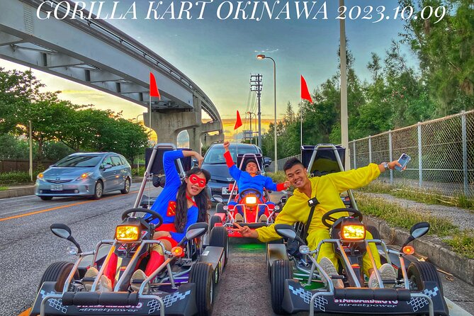 Gorilla Kart Naha – 90 min of Street Fun! Plenty Of Slots - Kokusai Street: Naha sightseeing from the road