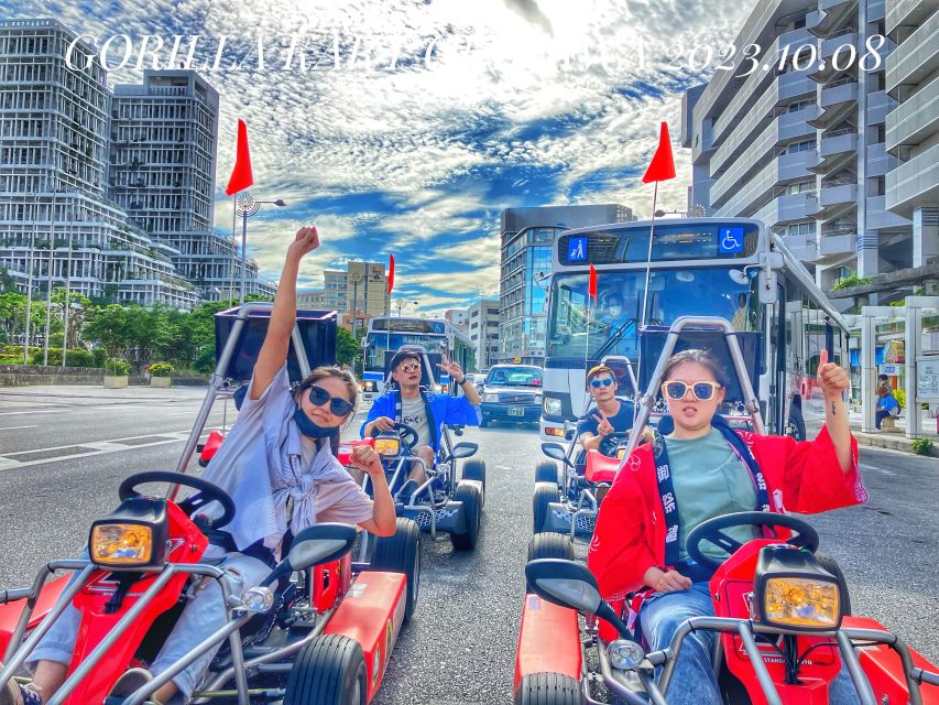 Gorilla Kart Tour-Plenty of Time Slots|Many Great Views - Starting in Kumoji and Getting Used to the Kart