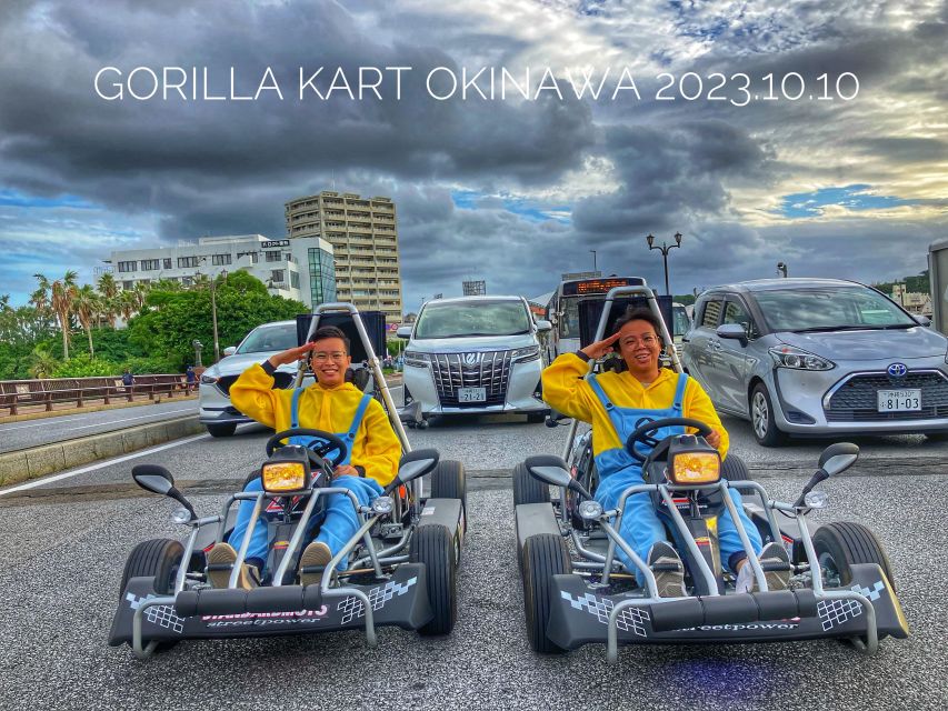 Gorilla Kart Tour-Plenty of Time Slots|Many Great Views - Naminoue Shrine and the Route Toward Chatan
