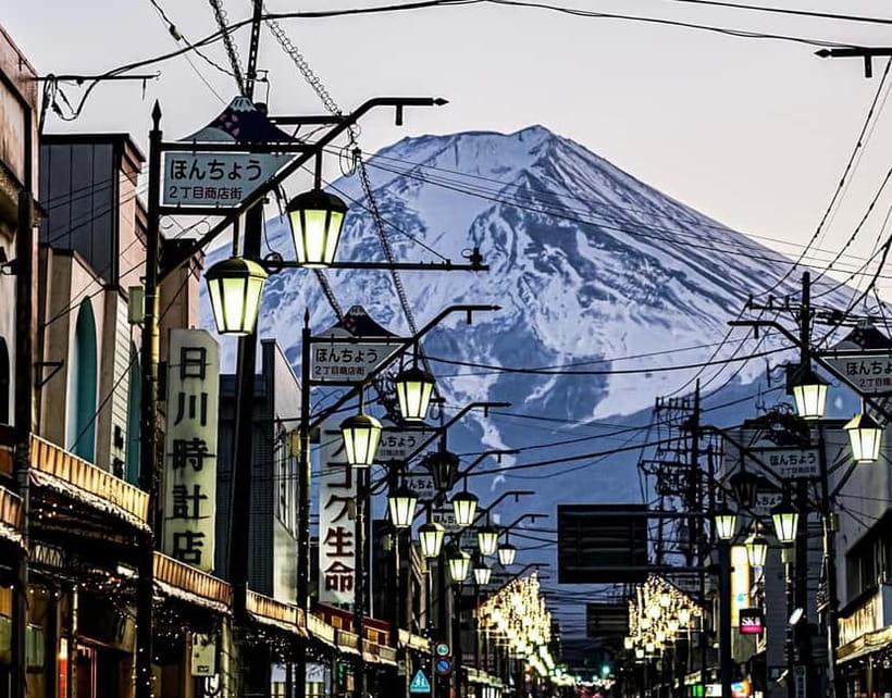 Halfway Up Mt,Fuji, Oshino Hakkai, Kawaguchiko from Tokyo - Key points at a glance