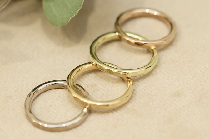 Hammer a Pattern on Your Ring Workshop - A Handmade Nara Souvenir With a Personal Mark