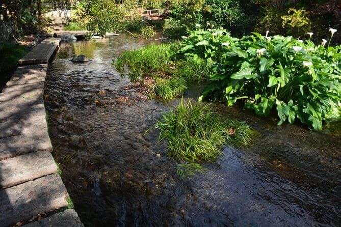 Hike Hakone Hachiri - Finishing in Mishima beside Genbegawa