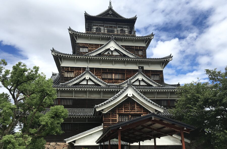 Hiroshima: Best of Hiroshima Guided Bike Tour - Peace Memorial Park beyond the famous landmark