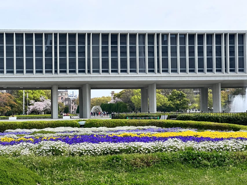 Hiroshima; Hiroshima Peace Memorial Museum and Castle Tour - The Atomic Bomb Dome and the hypocenter
