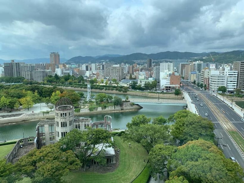 Hiroshima: History of Hiroshima Group Walking Tour - Prayer Fountain and the Cenotaph
