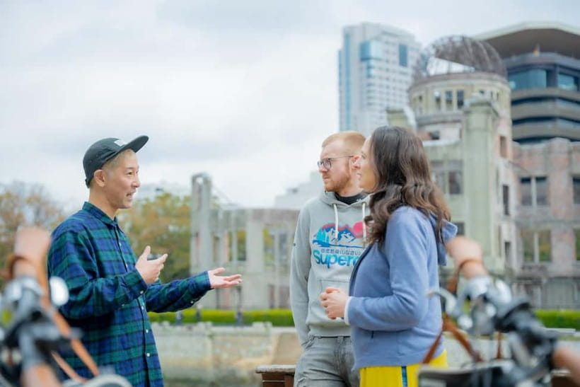 Hiroshima: Peace Cycling Tour with Local Guide - The three-hour route: a fuller view of Hiroshima