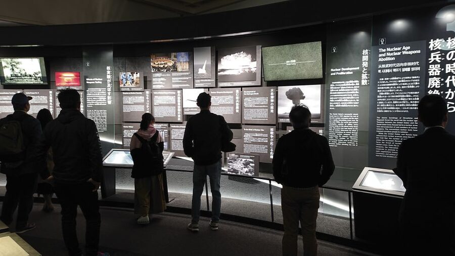 Hiroshima: Peace Walking Tour of World Heritage Sites - The Atomic Bomb Dome in its original setting
