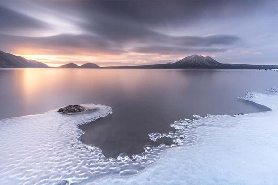 Hokkaido Tour:Sapporo to Noboribetsu, Lake Toya,Ice Festival - Shikotsu Lake Ice Festival is the winter finale