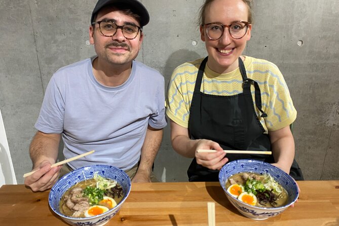 Home made Ramen you made from scratch!! - Nitamago and chashu complete the bowl