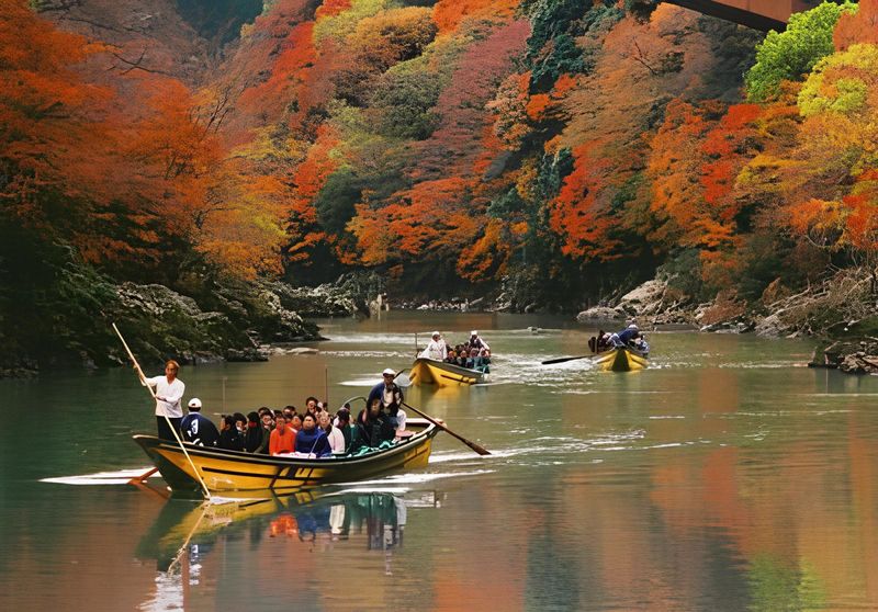 Hozugawa River Boat Ride Experience in Kyoto - Rain, spray and comfort on board
