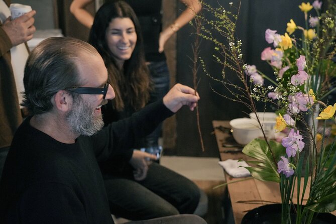 Ikebana Traditional Japanese Art of Flower Arranging - Beginning with a demonstration by Mana