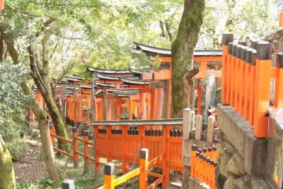 Inside of Fushimi Inari – exploring and lunch with locals
