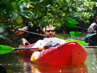 Iriomote: Mangrove SUP or Canoe and Yubujima sightseeing