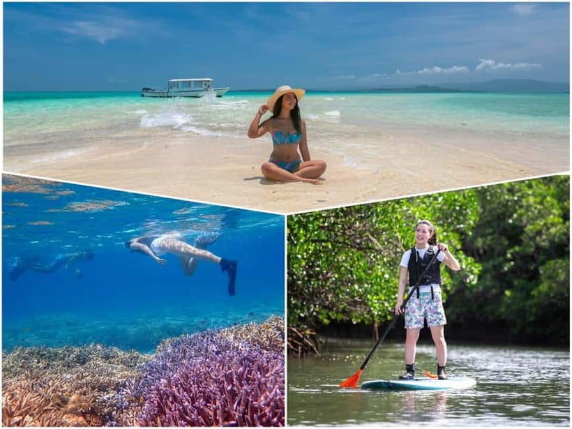 Ishigaki: Mangrove SUP or Canoe & Phantom Island Snorkeling - The speedboat ride and the Phantom Island stop