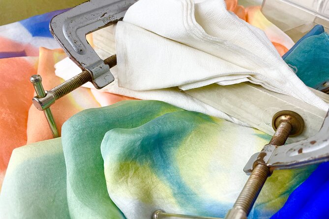 Itajime Shibori Scarf Class - The Hands-On Scarf-Making Process
