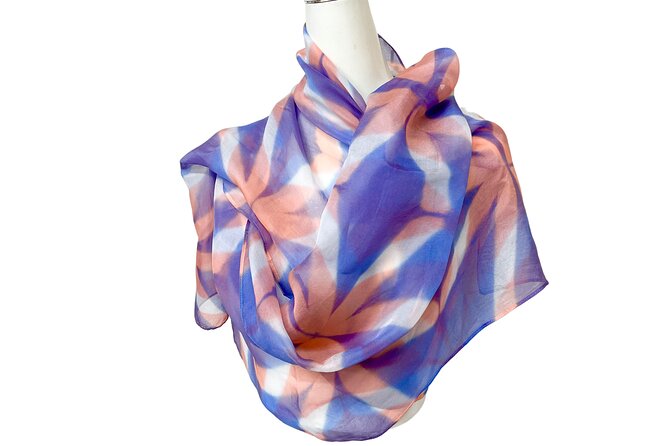 Itajime Shibori Scarf Class - The Museum Upstairs and the Waiting Time