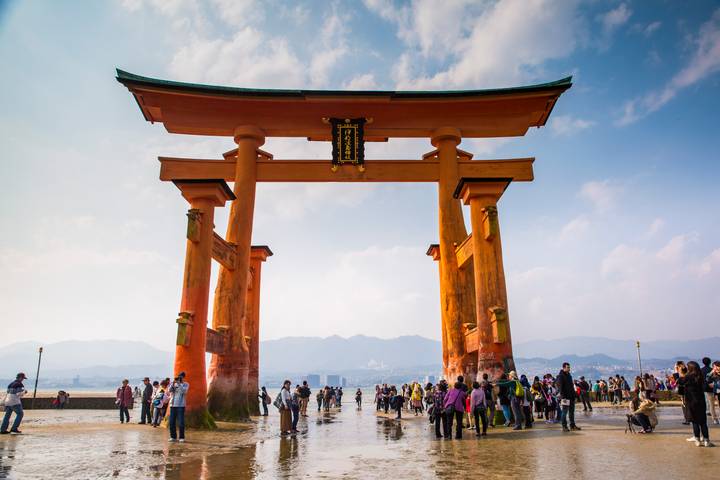 Japan: Castles & Cuisine by G Adventures - 6-Day Kyoto to Osaka Tour Review - Miyajima’s torii gate is the day’s focal point