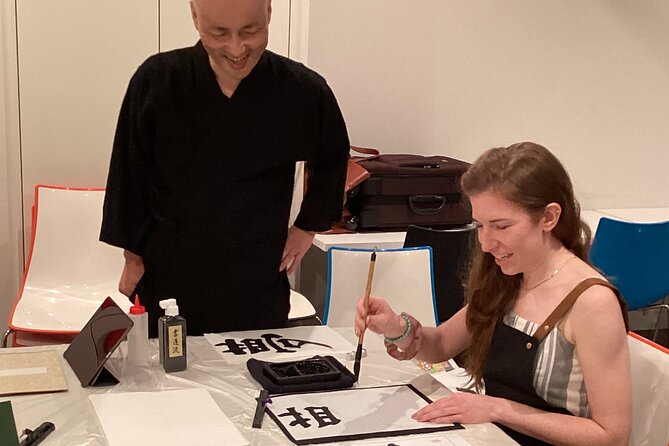 Japanese Calligraphy Experience in Osaka - Tea, sweets, and a quiet finish