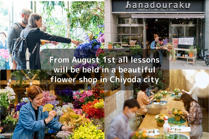 Japanese flower arranging (Ikebana) Experience/Workshop in Tokyo - Key points at a glance