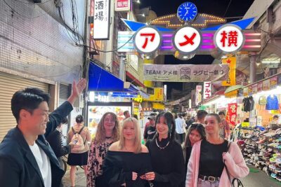 Japanese Food Experience Night Tour in Ueno