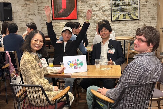 Japanese Speaking Experience Meet the locals Friend Cafe Shibuya - The first Japanese round for beginners