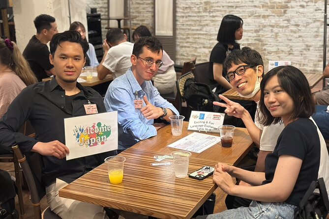 Japanese Speaking Experience Meet the locals Friend Cafe Shibuya - Seat changes keep the evening moving