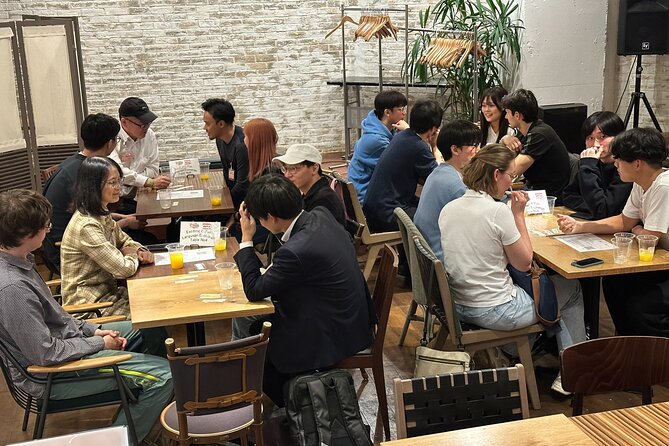 Japanese Speaking Experience Meet the locals Friend Cafe Shibuya - The second and third conversation cycles