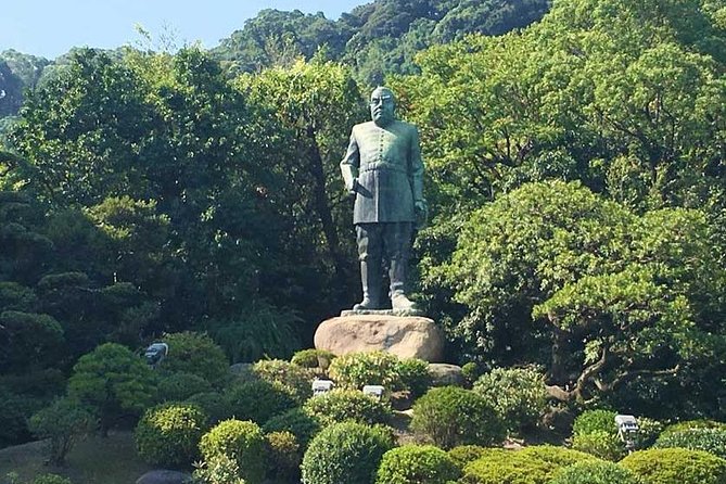 Kagoshima Full-Day Private Tour with Government-Licensed Guide - Shiroyama Park and the view over central Kagoshima