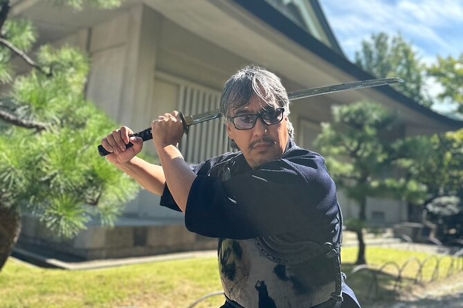 Kendo and samurai experience in Kyoto - The tatami cutting question