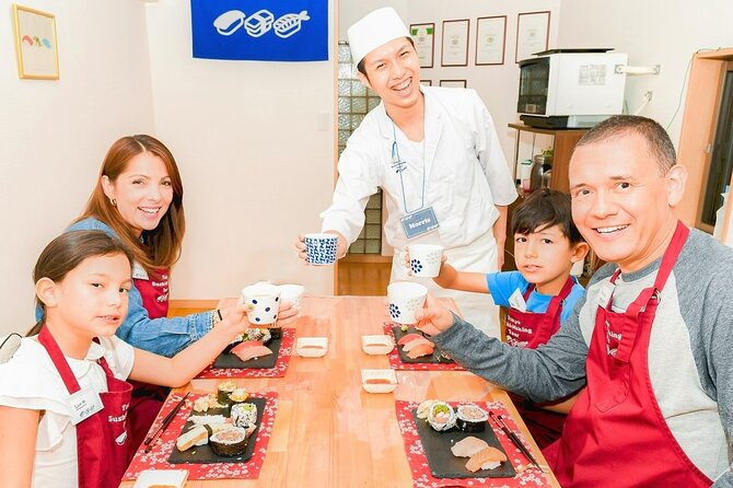 Kid-Friendly Sushi Making Class in Tokyo (English-Led) - A good fit for children age eight and older
