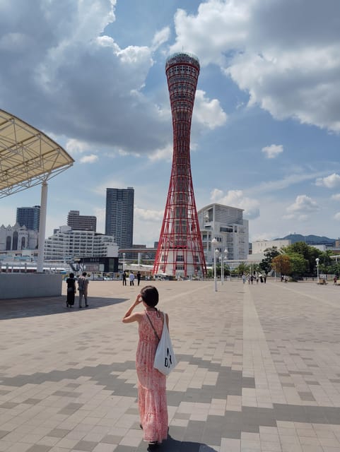 Kobe: Kobe City Highlights Guided Tour - Shrine, Port, Tower - Port Tower closes the route with a high view