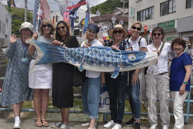 KOBE, SHIOYA, a quaint fishing town walking tour - The harbor comes before the town