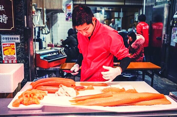 Kuromon Market Tour: All inclusive 6~8 Dishes & 3~4 samplings - Key points at a glance