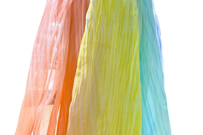 Kyo-arashi Shibori Scarf Class - Key points at a glance