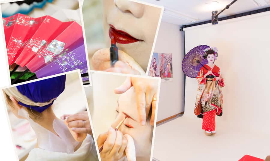 Kyoto: 2-Hour Maiko Makeover and Photo Studio Shoot - From Yumeyakata Gojo to the makeover studio
