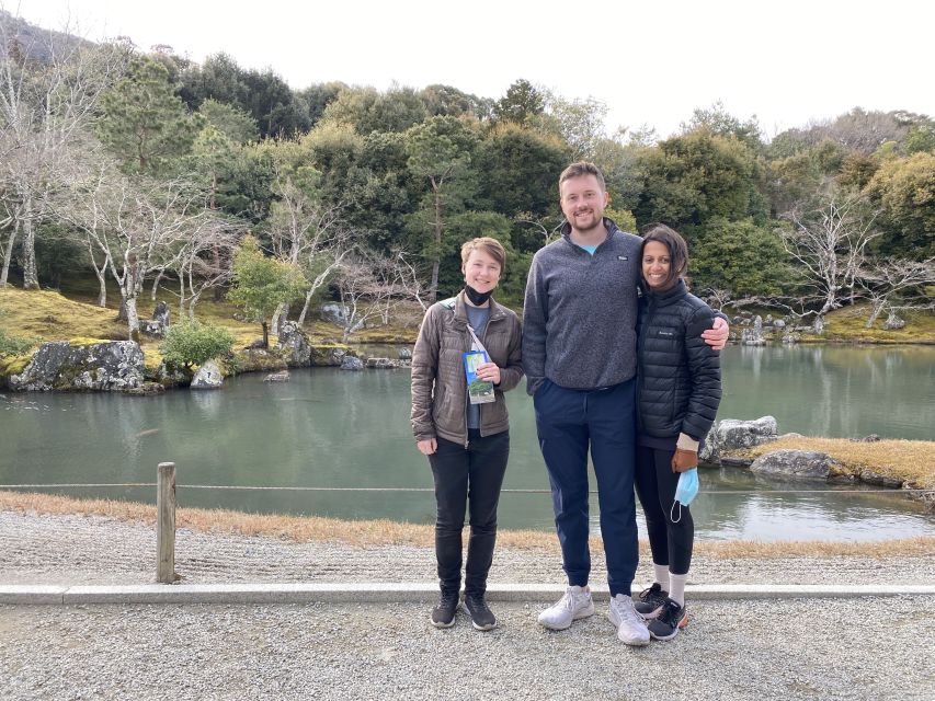 Kyoto: Afternoon Bamboo Forest and Monkey Park Bike Tour - Tenryuji Temple and its Zen gardens