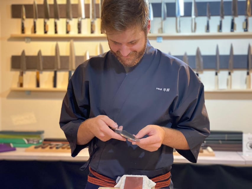 Kyoto: Beginner Knife Sharpening & Handle Fitting Workshop - Finding HIRAI Near Kyoto’s Nishiki Market