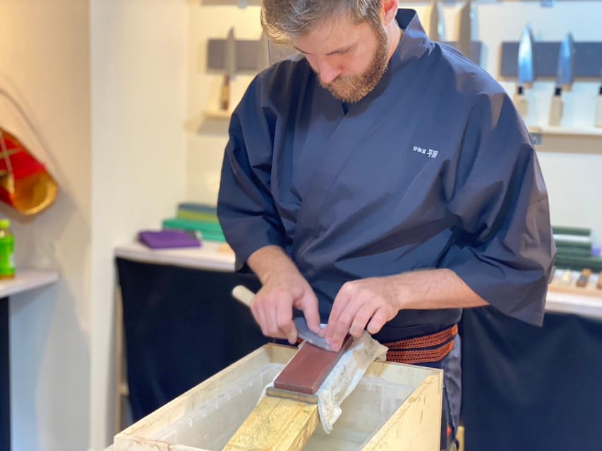 Kyoto: Beginner Knife Sharpening & Handle Fitting Workshop - Learning to Sharpen With Japanese Whetstones