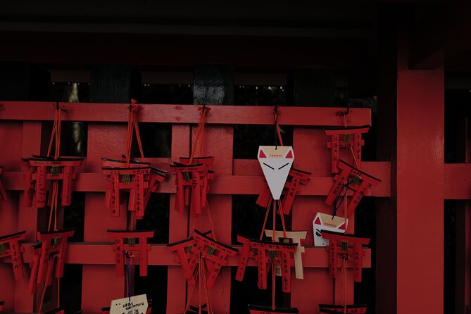Kyoto Fushimi-Inari Night Walking Tour - Walking beneath the torii toward Mount Inari